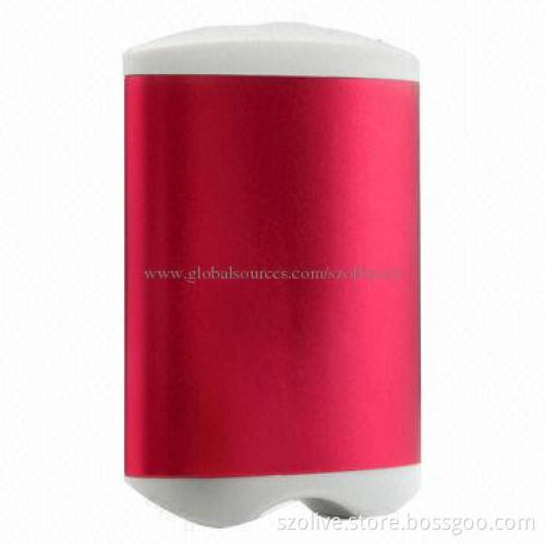Electric Hand Warmer with External Power Bank, Made of Aluminum + ABS Plastic